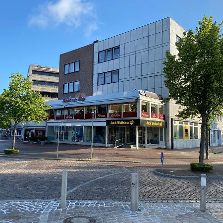 Ferienwohnung an der Fußgängerzone Cuxhaven 3 OG Exterior foto